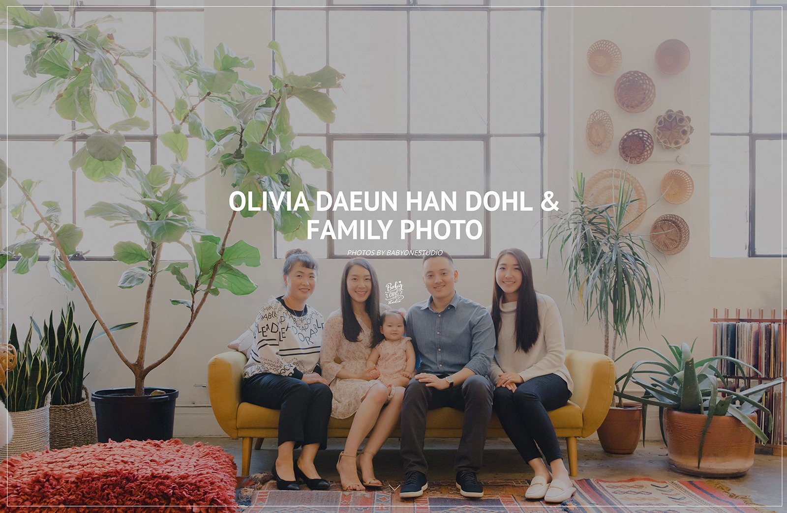 OLIVIA DAEUN HAN DOHL & FAMILY PHOTO
